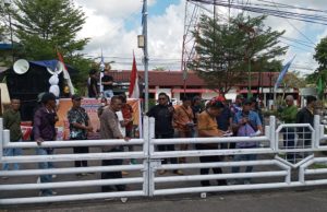 Dugaan Pajak Wisata Taman Toga Mangun Jaya Tak Masuk Kas Daerah, Barikade 98 Demo Dispopar Muba