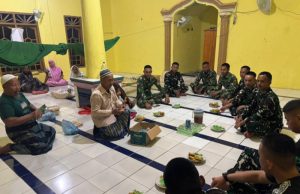 Satukan Hati dan Harapan, Satgas TMMD Kodim 0402/OKI Gelar Doa Bersama Masyarakat