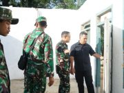 Tinjau Mushola TMMD, Dandim dan Wabup OKI Pastikan Pembangunan Berjalan Optimal