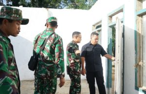 Tinjau Mushola TMMD, Dandim dan Wabup OKI Pastikan Pembangunan Berjalan Optimal