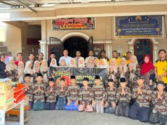 Polri Peduli, Dit Intelkam Polda Sumsel Salurkan Bantuan Sosial ke Panti Asuhan Romadhon Palembang