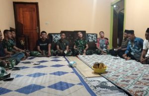 Pererat Silaturahmi, Satgas TMMD Kodim 0402/OKI Gelar Doa Bersama Warga