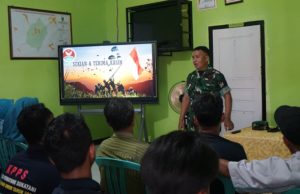 Melalui TMMD, Kodim 0402/OKI Perkuat Wawasan Kebangsaan Masyarakat