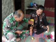 Jemput Bola, Satgas TMMD Kodim 0402/OKI Berikan Layanan Kesehatan Gratis dari Rumah ke Rumah