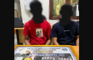 Dua Pengedar Sabu Ditangkap di Banyuasin, Polisi Sita 45 Paket Narkotika