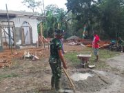 Satgas TMMD Kodim 0402/OKI Maksimalkan Pembangunan Musholla untuk Warga