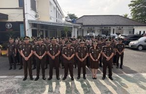 Kajari OKI Pimpin Langsung Upacara Hari Kebangkitan Nasional ke-118