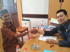 Veteran Pejuang Kemerdekaan Datangi Sekda Muba, Suasana Haru Warnai Pertemuan