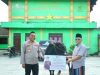 Kapolres OKI Serahkan Hewan Kurban Bantuan Kapolda Sumsel untuk Ponpes An Nur Tebing Suluh