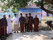 Semarak Idul Adha, Menteri Nusron Salurkan Hewan Kurban ke Ponpes Attaqwa