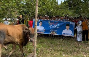 H. Iskandar Tebar Kepedulian Lewat 43 Hewan Kurban di Sumsel II, Tokoh Masyarakat Ucapkan Terima Kasih