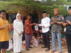 Semangat Idul Adha, LSM Gempita Muba dan Mitra Tebar Kepedulian Lewat Pembagian Daging Kurban