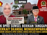 Ketua BK DPRD Sumsel Respons Isu Viral Oknum Dewan: Silakan Bawa Bahannya