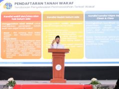 Bicara di International Conference on Pesantren 2026, Menteri Nusron Ajak Masyarakat Sertipikatkan Tanah Wakaf untuk Lindungi Aset Umat