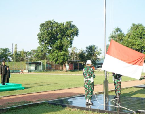 Kodim 0402/OKI-OI Gelar Upacara Peringatan Hari Lahir Pancasila Tahun 2026