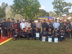 Apel Pendadaran PSHT Dipimpin Wabup OKI, Kapolres Ajak Peserta Jaga Kamtibmas