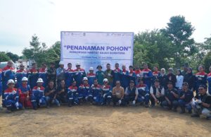 Menjaga Jalur Pulang Gajah Sumatra, Pertamina EP Zona 4 Tanam 3.650 Pohon di Musi Rawas