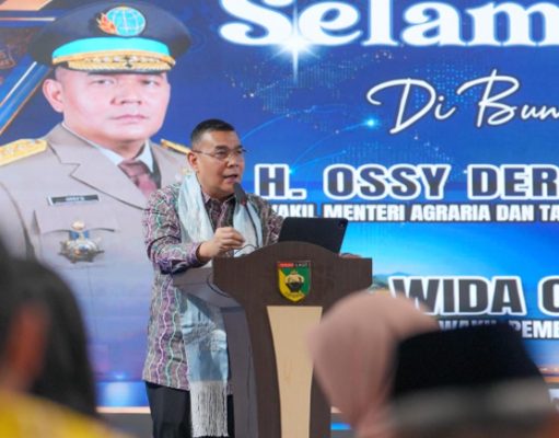 Wamen Ossy Ajak Pemkab Perkuat GTRA untuk Selesaikan Persoalan Pertanahan di Tanah Laut