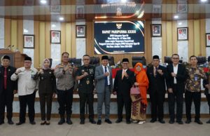 Kasdim 0402/OKI Hadiri Rapat Paripurna PAW Anggota DPRD Ogan Ilir