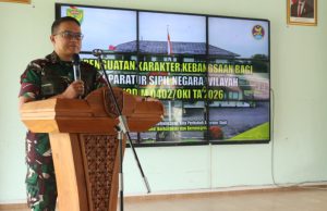 Bangun ASN Berjiwa Nasionalis, Kodim 0402/OKI Gelar Penguatan Karakter Kebangsaan