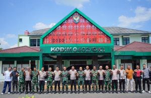 Kapolres OKI Temui Dandim 0402/OKI, Bahas Penguatan Keamanan dan Pelayanan Publik