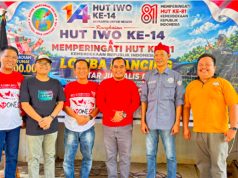 Lepas Penat, Jurnalis PALI Adu Skill Mancing dalam Semarak HUT IWO ke-14