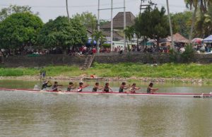 Lomba Bidar dan Permainan Tradisional Meriahkan HUT ke-81 RI di OKI