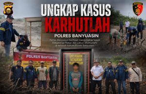 Pelaku Pembakaran Lahan di Kuala Puntian Diamankan Polres Banyuasin