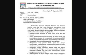 Banyak Kabut Asap, Disdik Muratara Sesuaikan Jam Masuk Sekolah