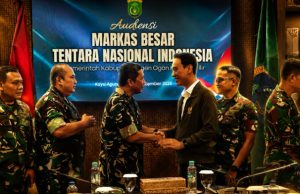 Tim Satgas Penyuluhan Karhutla Mabes TNI Audiensi dengan Pemkab OKI, Ini yang Dibahas