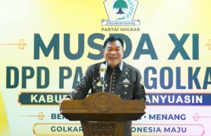 Musda Golkar Muba, Bupati Toha Dorong Kolaborasi Percepat Pembangunan Daerah