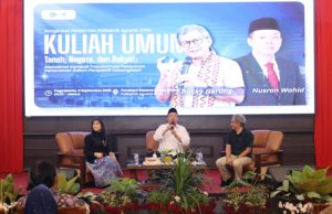 Isi Kuliah Umum di Politeknik Agraria STPN, Rocky Gerung Ajak Taruna Pahami Tiga Konsep Pemaknaan Tanah
