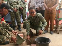 Dandim 0402/OKI Silaturahmi dengan Masyarakat Cengal