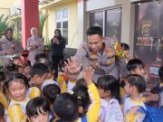 Kenalkan Bahaya Karhutla, Polres OKI Sasar Siswa TK Kemala Bhayangkari