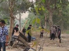 Tim Gabungan Tertibkan Lokasi yang Diduga Jadi Tempat Peredaran Narkotika di SP Padang