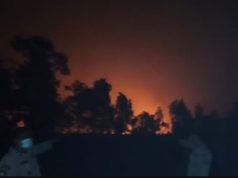 Respons Cepat, Polisi Tangani Kebakaran Lahan di Mariana