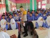 Kenalkan SMA Taruna Kemala Bhayangkara, Polsek Tungkal Jaya Sambangi Pelajar SMPN 4